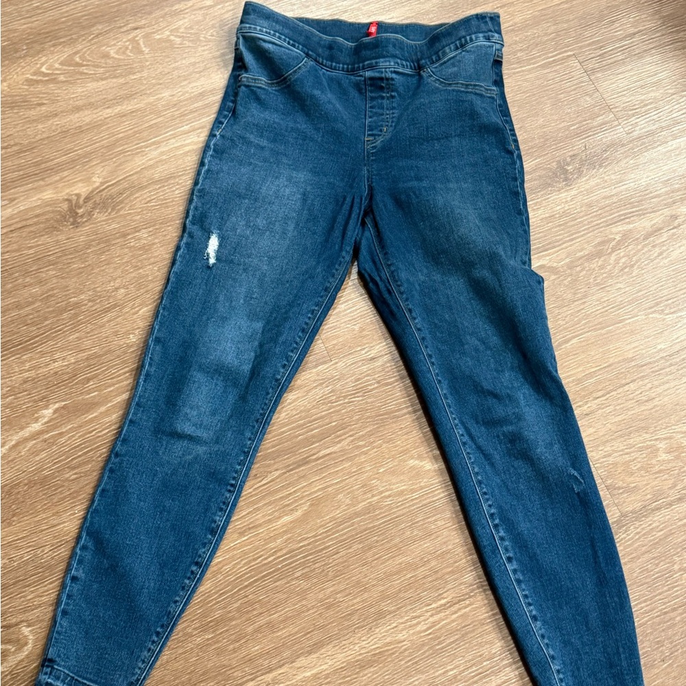 SPANX Dark Blue Women's Skinny Jeans